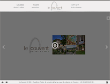Tablet Screenshot of loucouvent.com